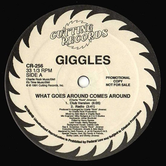Giggles – What Goes Around Comes Around (1991, CD) - Discogs