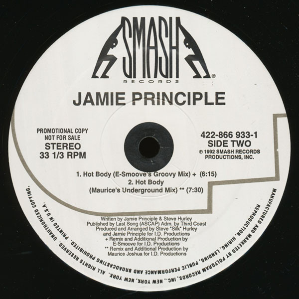 ladda ner album Jamie Principle - Hot Body