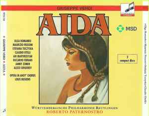 Württembergische Philharmonie Reutlingen - Giuseppe Verdi  Aida  album cover