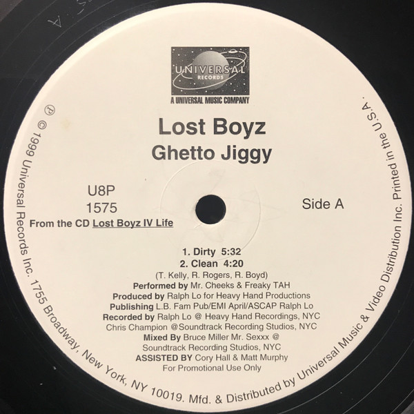 Lost Boyz – Ghetto Jiggy (1999, Vinyl) - Discogs