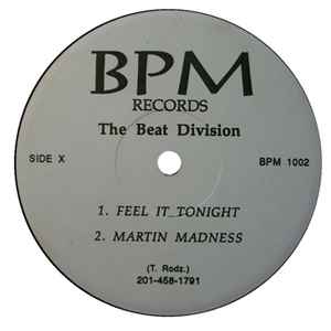 Beat Division - Feel It Tonight album cover