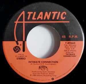 Kleeer – Intimate Connection / Tonight (1984, SP, Vinyl) - Discogs
