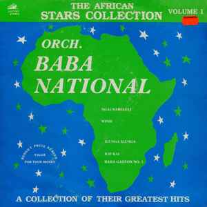 Orchestre Baba National - The African Stars Collection Volume 1 album cover