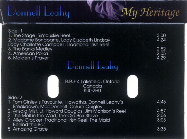 baixar álbum Donnell Leahy - My Heritage