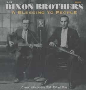 Dixon Brothers - A Blessing To People album cover
