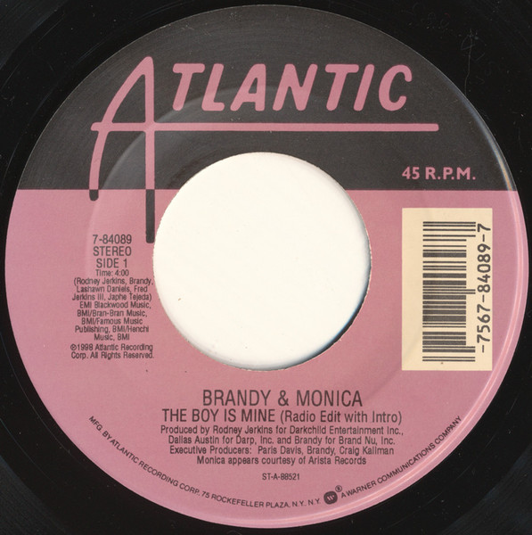 Brandy & Monica – The Boy Is Mine (1998, Vinyl) - Discogs