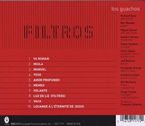 ladda ner album Guillermo Klein Los Guachos - Filtros