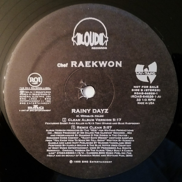 télécharger l'album Chef Raekwon - Rainy Dayz