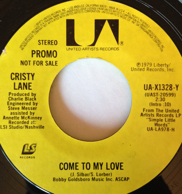 baixar álbum Cristy Lane - Come To My Love