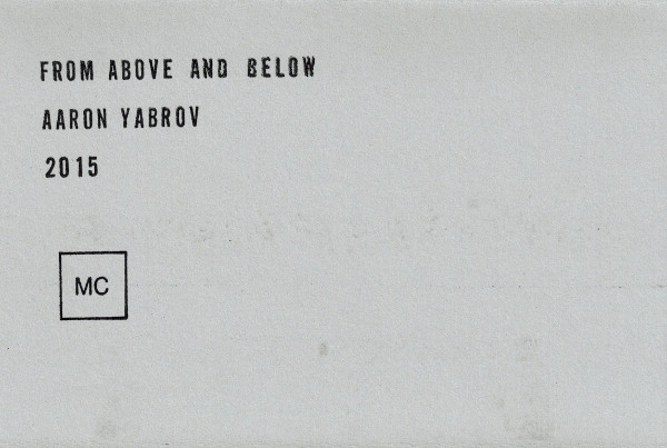 ladda ner album Aaron Yabrov - From Above And Below