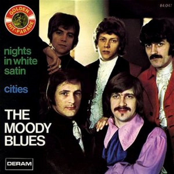 The Moody Blues Nights In White Satin 1976 Vinyl Discogs