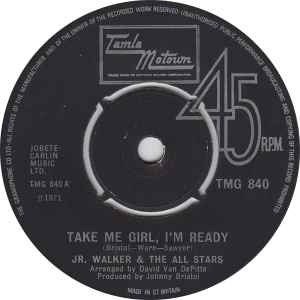 Take Me Girl, I'm Ready  - Jr. Walker & The All Stars
