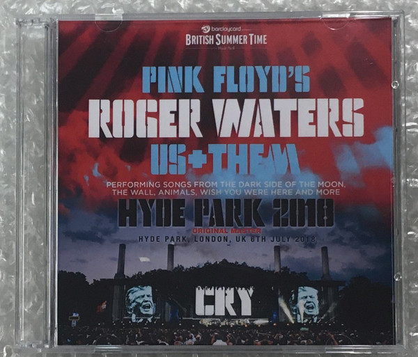 Roger Waters – Us+Them - Friday 6 July 2018 Hyde Park London (2018 