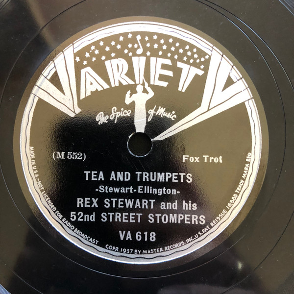 baixar álbum Rex Stewart And His 52nd Street Stompers - The Back Room Romp Tea And Trumpets