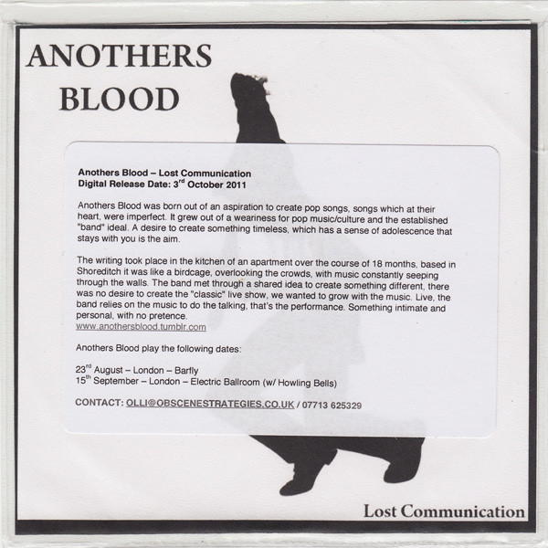 descargar álbum Anothers Blood - Lost Communication