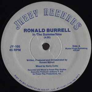 Ronald Burrell - In The Summertime album cover