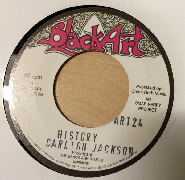 Carlton Jackson – History (Vinyl) - Discogs