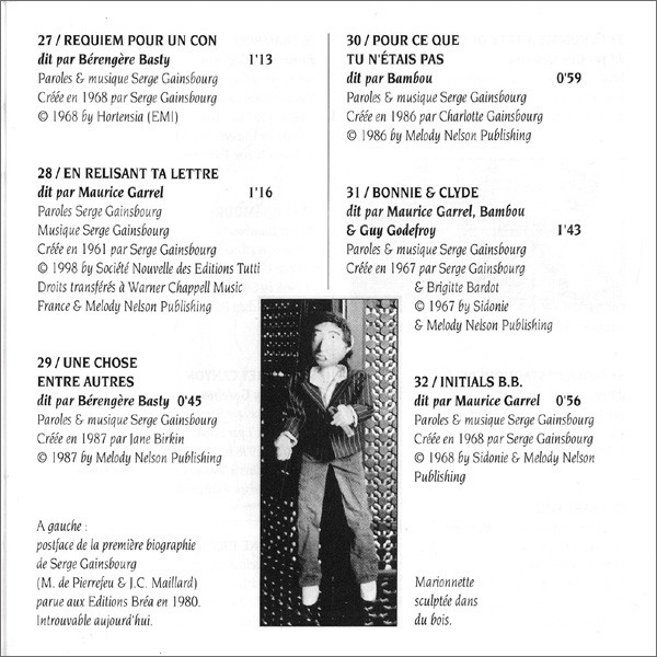 last ned album Various - Gainsbourg Portraits