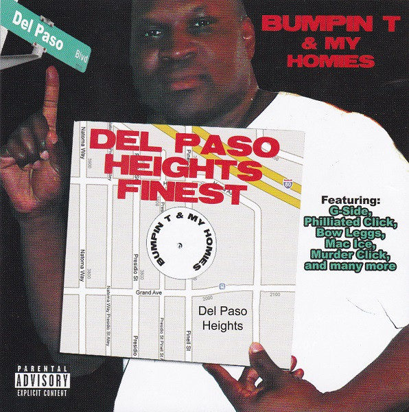 Bumpin T - Del Paso Heights Finest (CD, US, 2011) For Sale | Discogs