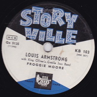 télécharger l'album Louis Armstrong With King Oliver's Creole Jazz Band - Froogie Moore Chimes Blues