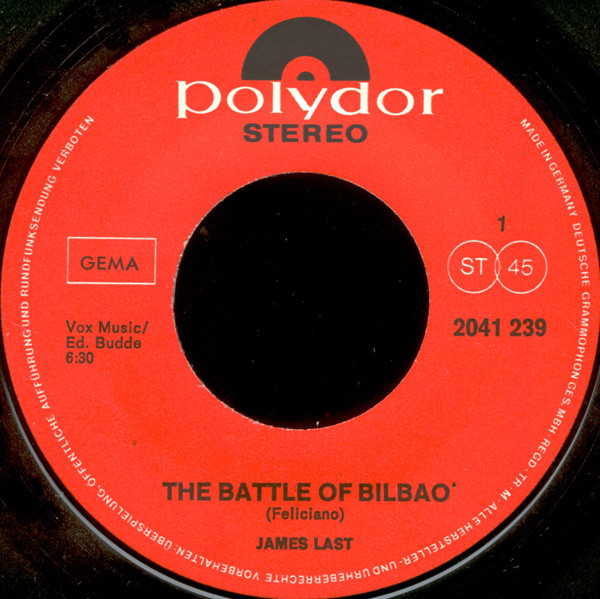 télécharger l'album James Last - The Battle Of Bilbao