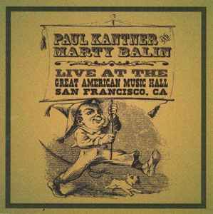 Paul Kantner - Live At The Great American Music Hall album cover