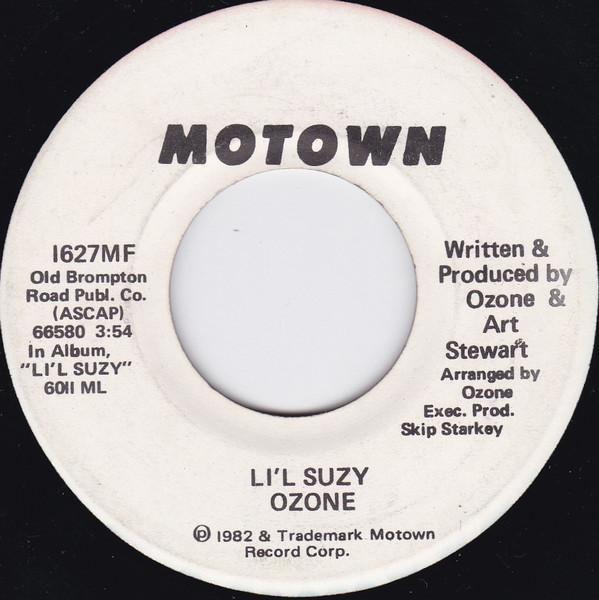 Ozone – Li'l Suzy (1982, Vinyl) - Discogs