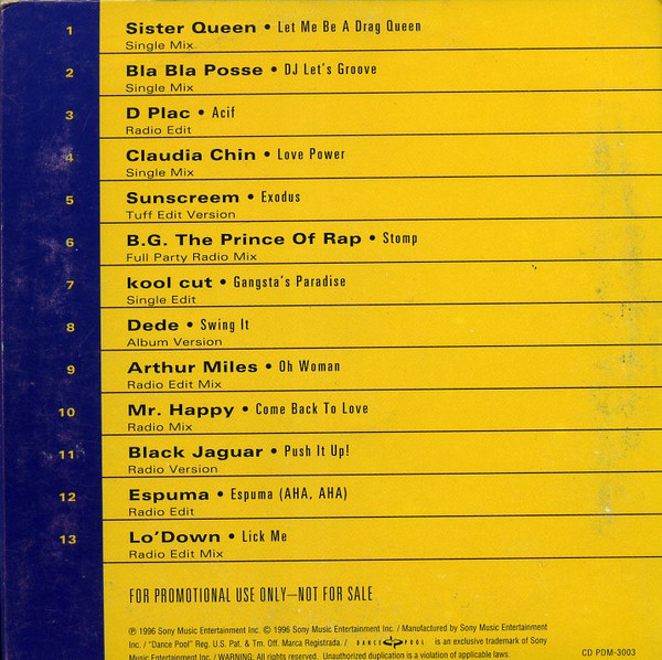 lataa albumi Various - Dance Pool International Priorities May 1996