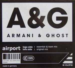 Portada de album Armani & Ghost - Airport