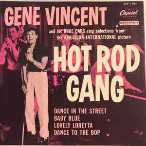 Gene Vincent And His Blue Caps – Hot Rod Gang (1958, Vinyl) - Discogs