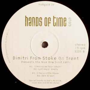 The Nice One Innit Edits - Dimitri From Stoke On Trent