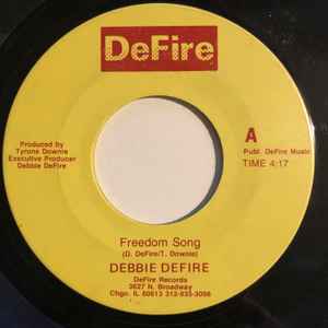 Debbie Defire - Freedom Song album cover