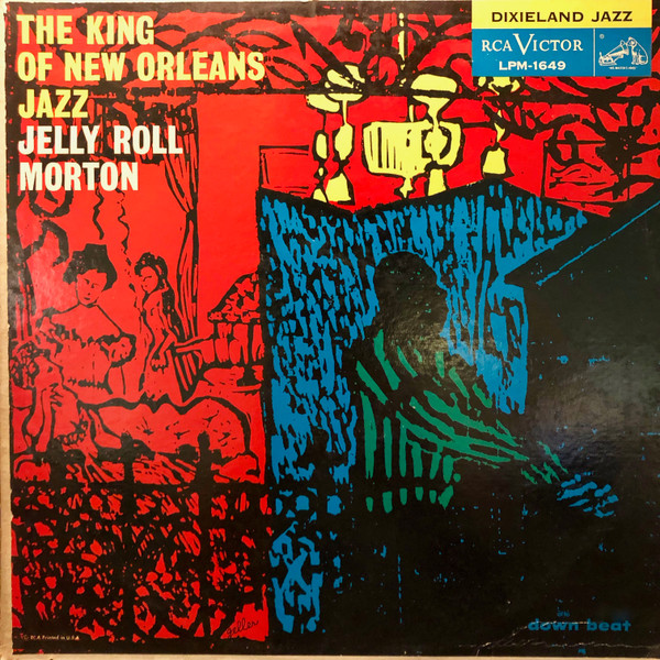 Jelly Roll Morton – The King Of New Orleans Jazz (1959, Vinyl