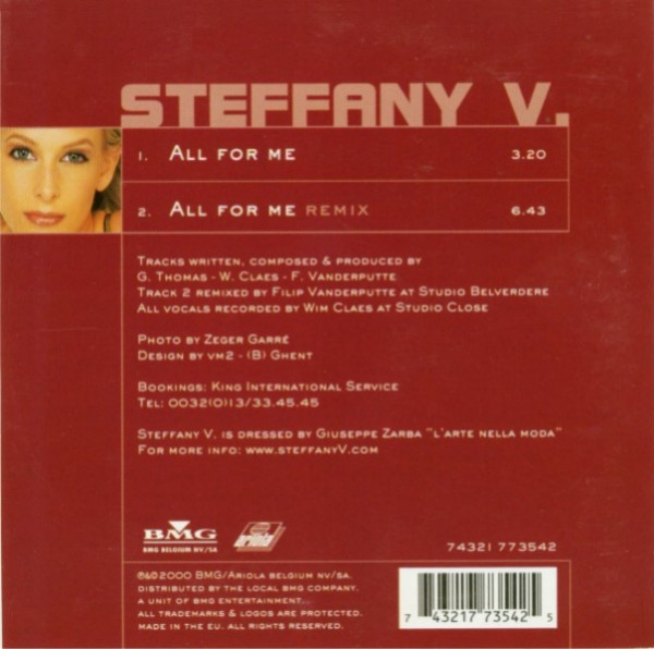 lataa albumi Steffany V - All For Me