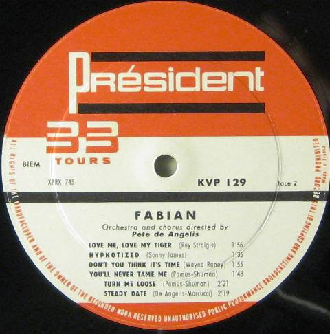 Album herunterladen Download Fabian - The Tiger album
