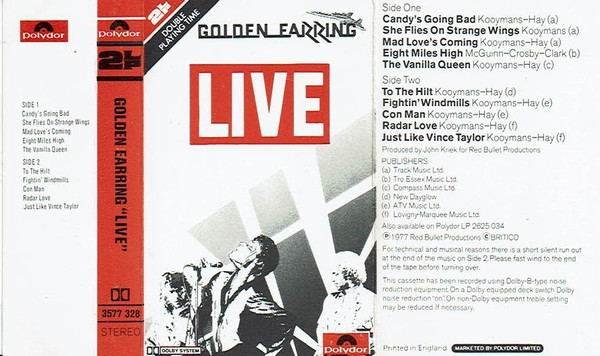 Listening to Golden Earring: Moontan, Side 1 - YouTube