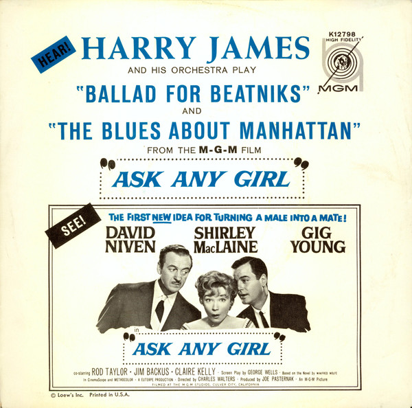 télécharger l'album Harry James And His Orchestra - Ballad For Beatniks The Blues About Manhattan