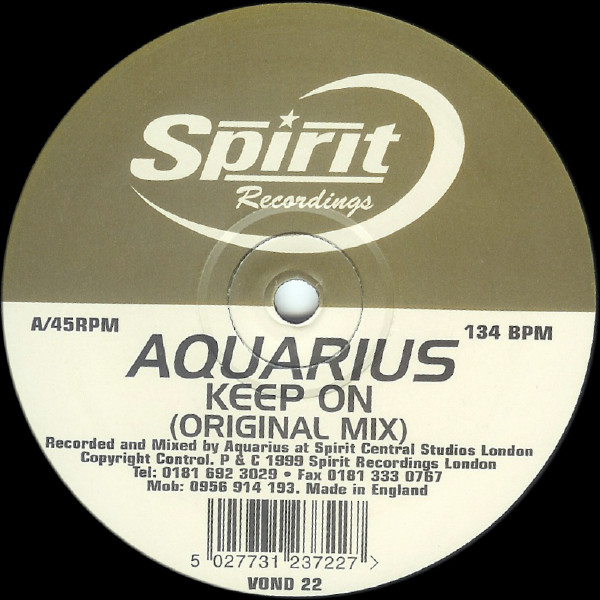 lataa albumi Aquarius - Keep On