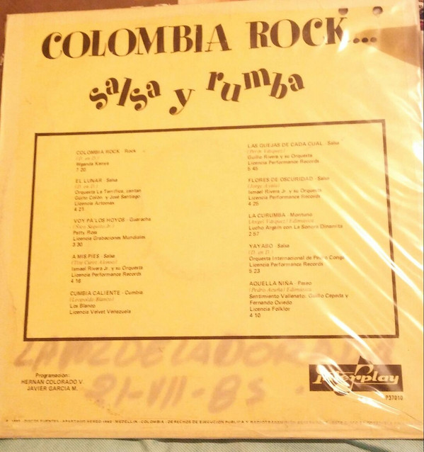 descargar álbum Colombia Rock - Salsa Y Rumba