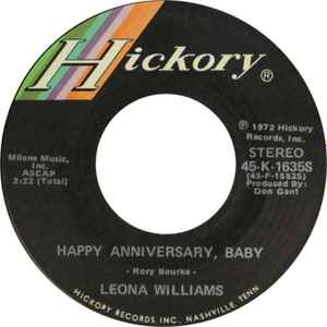 Leona Williams - Happy Anniversary, Baby album cover