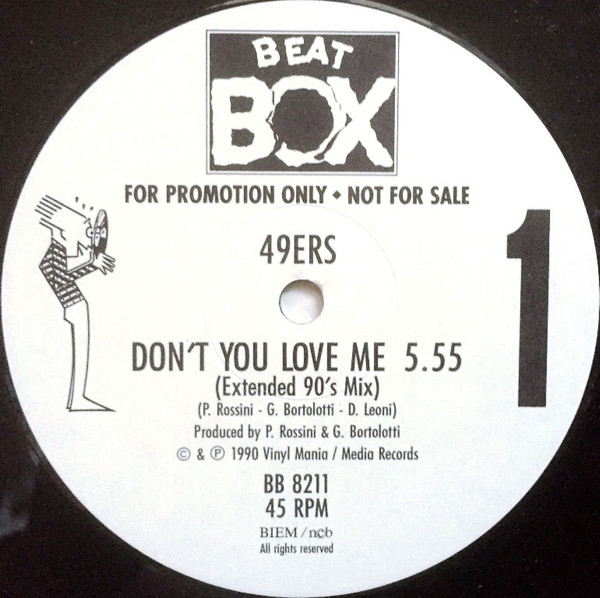 49ers – Don't You Love Me (1990, Vinyl) - Discogs