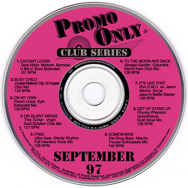 Album herunterladen Various - Promo Only Club Series September 97