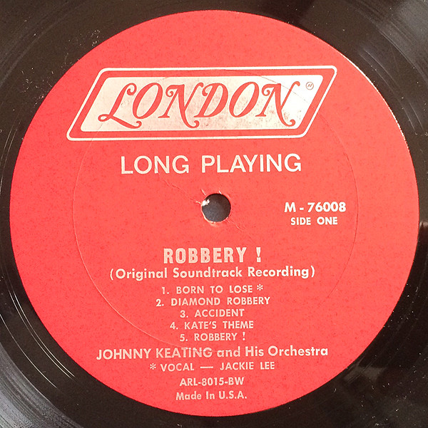 lataa albumi Johnny Keating & His Orchestra - Robbery Original Sound Track