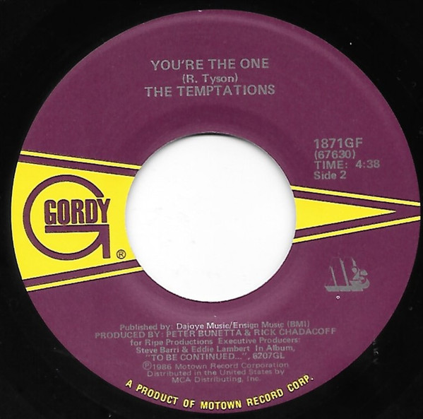 descargar álbum The Temptations - To Be Continued
