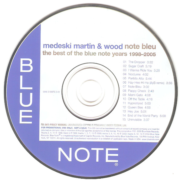 Medeski Martin & Wood – Note Bleu: Best Of The Blue Note Years 