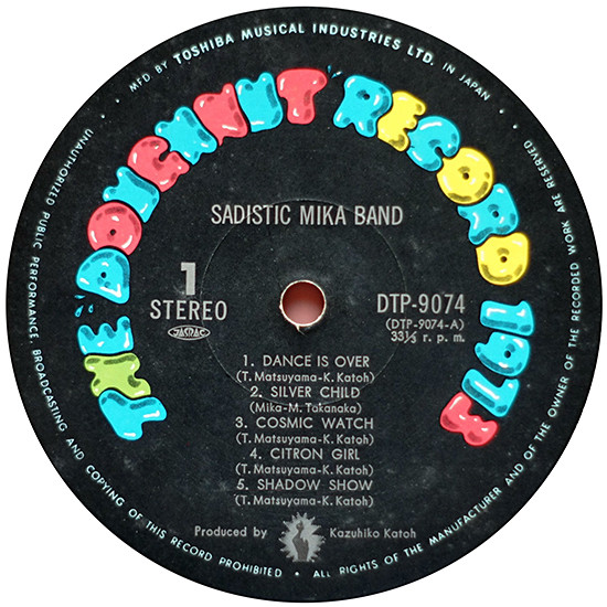 last ned album Sadistic Mika Band - Sadistic Mika Band