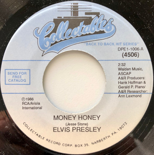 descargar álbum Elvis Presley - Money Honey