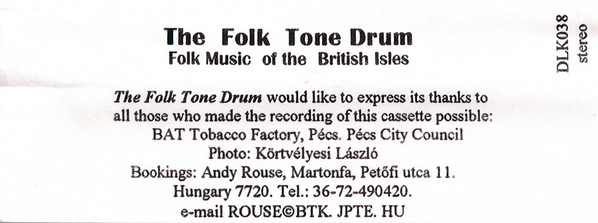 baixar álbum The Folk Tone Drum - Folk Music Of The British Isles