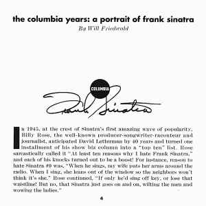 Frank Sinatra - Portrait Of Sinatra (Columbia Classics) album cover