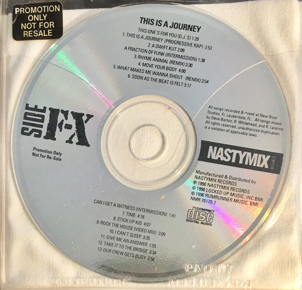 Side F-X – This Is A Journey (1990, CD) - Discogs